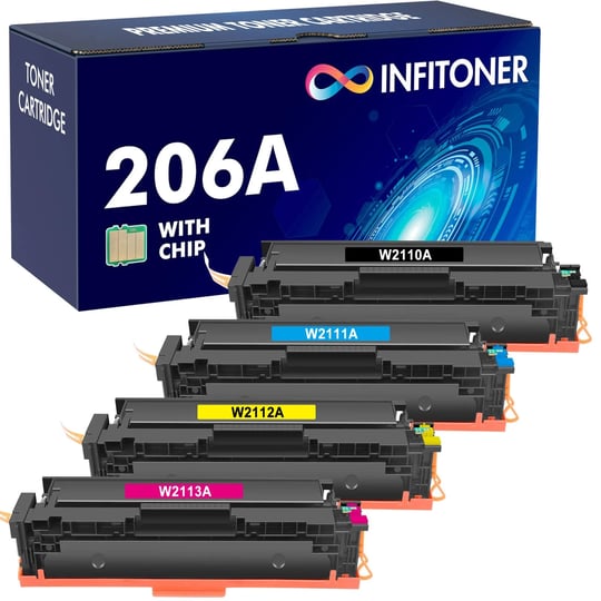 infitoner-206a-toner-cartridges-4-pack-with-chip-compatible-for-hp-206a-206x-for-hp-color-laserjet-p-1