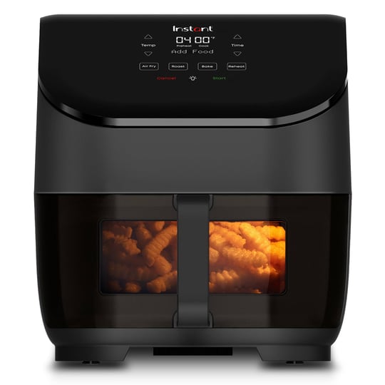 instant-vortex-5qt-single-basket-4-in-1-air-fryer-oven-with-clearcook-window-black-1