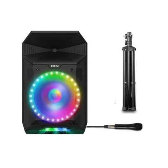 ion-audio-bluetooth-speaker-pa-system-bundle-with-microphone-speaker-stand-premium-audio-and-party-l-1
