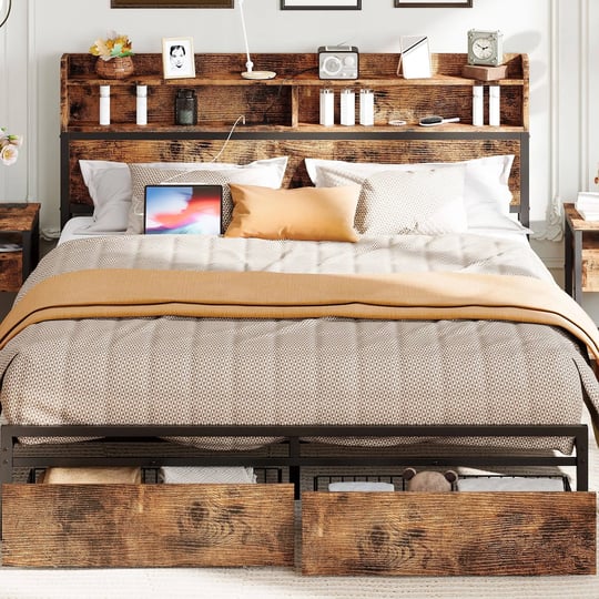 ironck-king-size-bed-frame-with-bookcase-headboard-drawer-charging-stationsturdy-metal-platform-bed--1