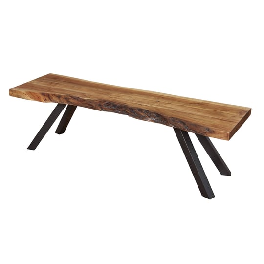 isla-60-inch-acacia-wood-bench-live-edges-grains-brown-black-1