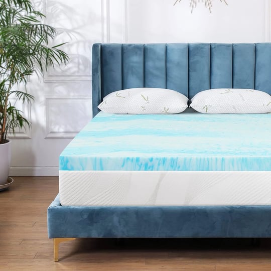 iululu-mattress-topper-for-full-bed-gel-swirl-memory-foam-soft-bed-topper-for-back-pain-2-inch-light-1