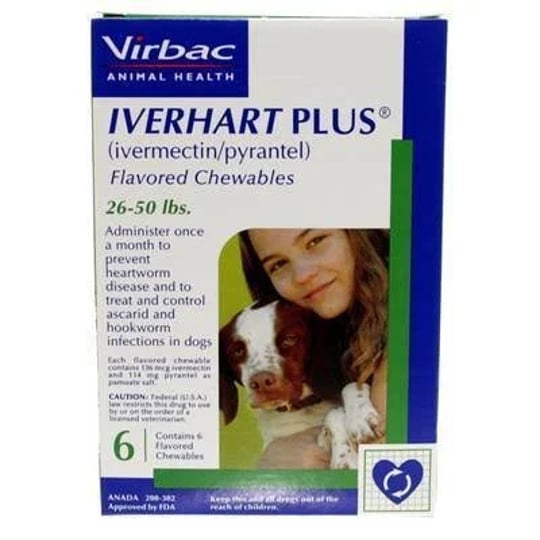 iverhart-plus-flavored-chewables-for-dogs-26-50-lbs-6-month-supply-1