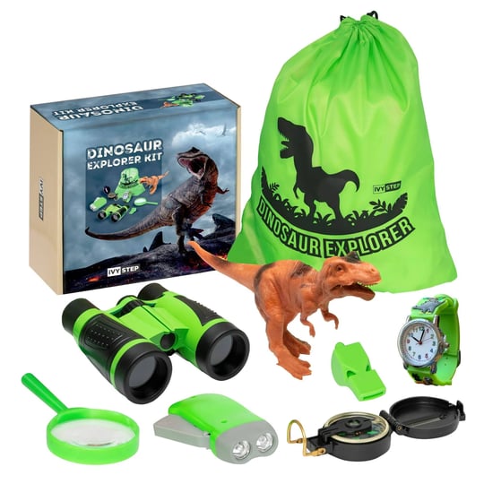 ivy-step-dinosaur-kids-explorer-kit-binoculars-flashlight-watch-magnifying-glass-carry-bag-compass-w-1