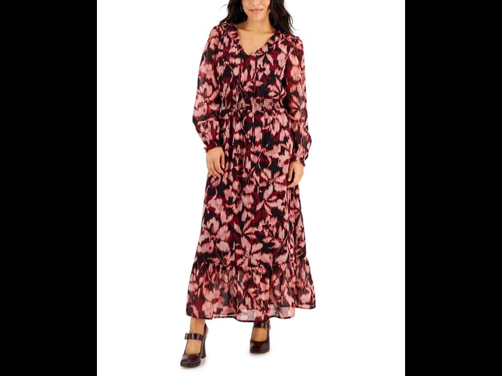 jamie-layla-petite-smocked-ruffled-hem-maxi-dress-black-beauty-combo-size-p-l-1