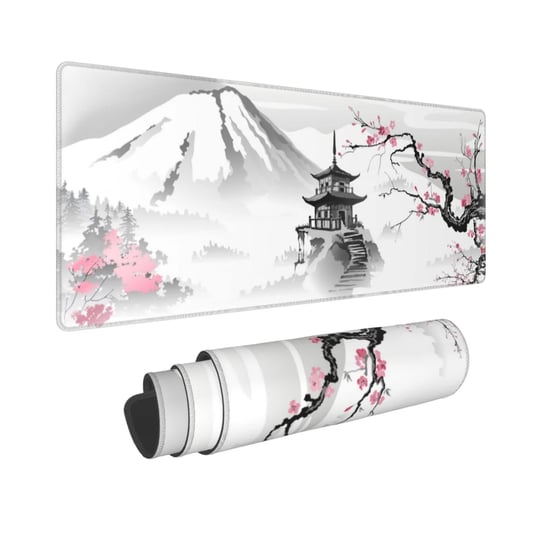 japanese-cherry-blossom-gaming-mouse-pad-white-extended-large-mouse-mat-desk-pad-stitched-edges-mous-1