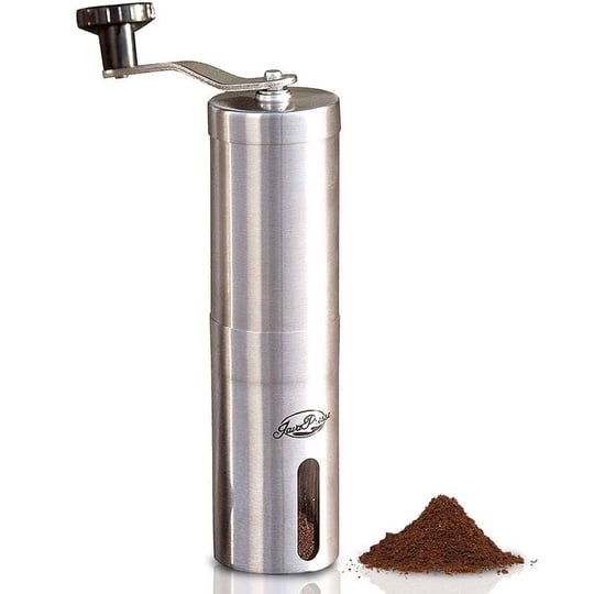 javapresse-manual-coffee-grinder-conical-burr-mill-brushed-stainless-steel-1