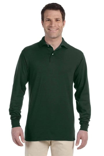 jerzees-437ml-adult-spotshield-long-sleeve-jersey-polo-forest-green-l-1