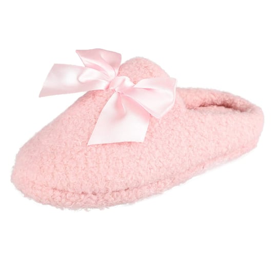 jessica-simpson-girls-slip-on-clogs-fuzzy-comfy-warm-memory-foam-sherpa-slippers-with-satin-bow-girl-1