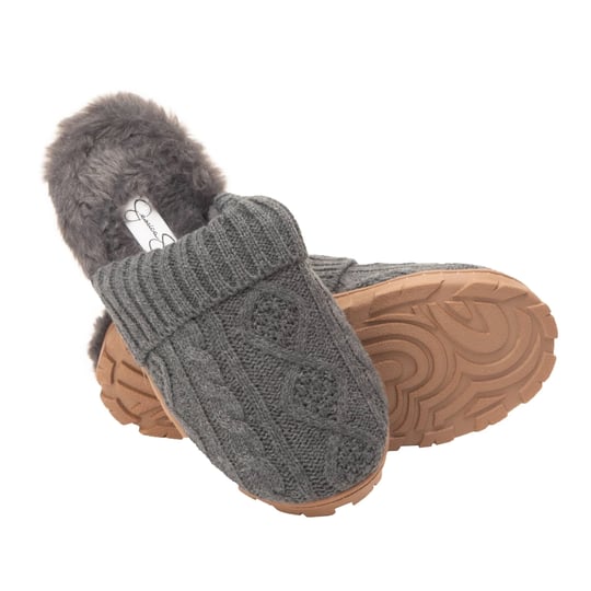 jessica-simpson-womens-soft-cable-knit-slippers-with-indoor-outdoor-sole-size-medium-gray-1