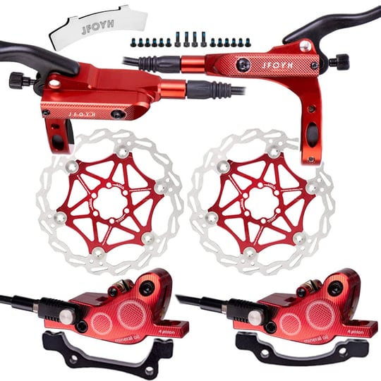 jfoyh-4-piston-mtb-hydraulic-brake-set-with-pre-bled-included-original-pads-1