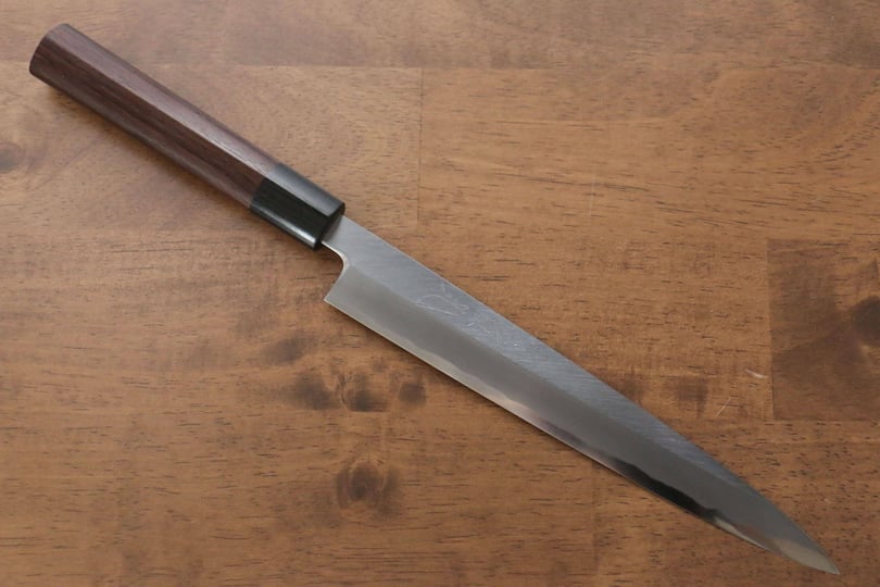 jikko-white-steel-no-2-yanagiba-210mm-shitan-handle-1