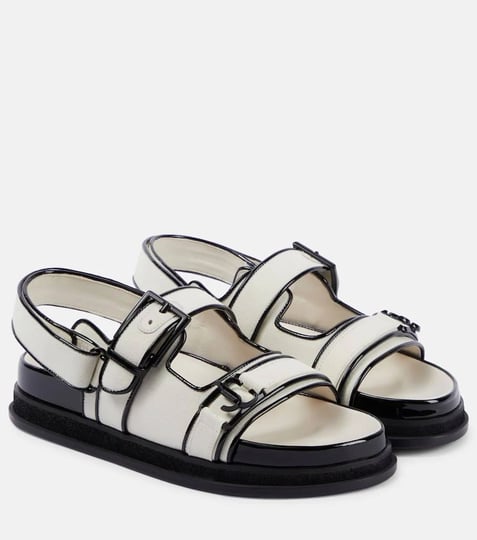jimmy-choo-elyn-flat-linen-and-leather-sandals-1