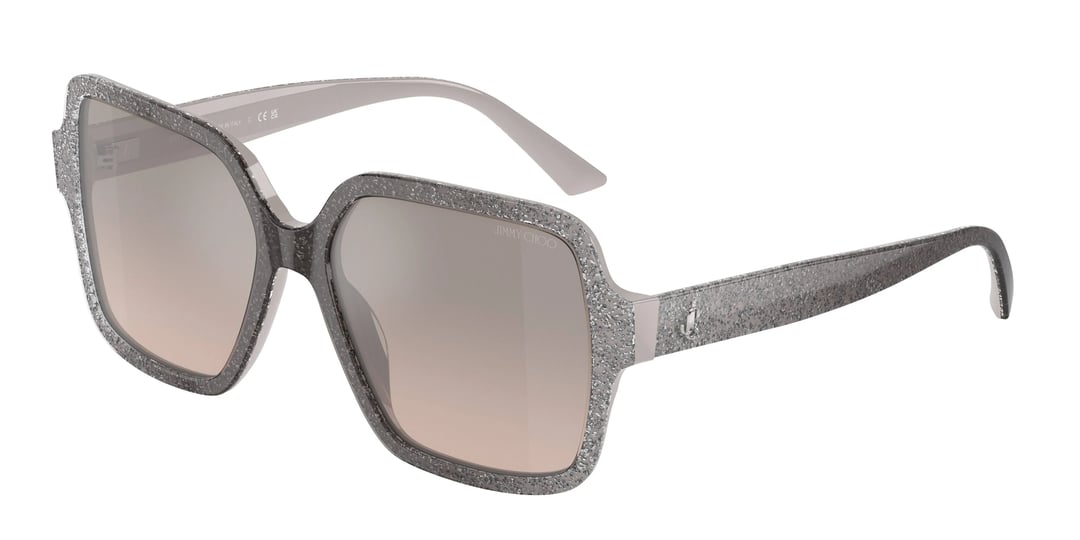 jimmy-choo-jc5005f-50426i-sand-gradient-glitter-brown-gradient-grey-mirror-silver-lens-size-56
