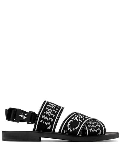 jimmy-choo-jude-intarsia-knit-sandals-black-1