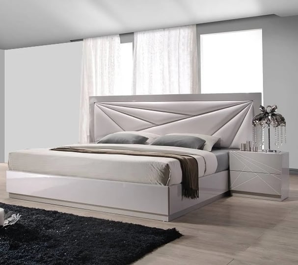 jm-florence-white-and-light-grey-lacquer-platform-bedroom-set-1