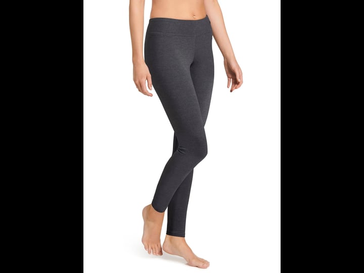 jockey-womens-cotton-stretch-ankle-legging-size-medium-gray-1