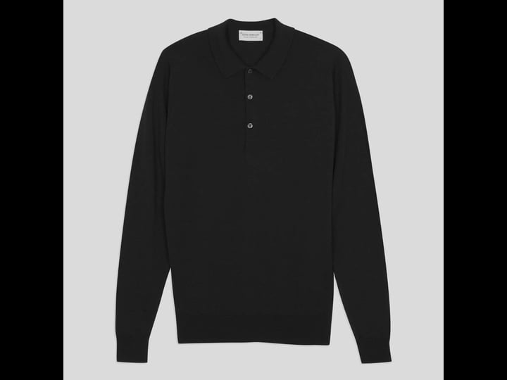 john-smedley-belper-long-sleeve-mens-polo-shirt-black-1