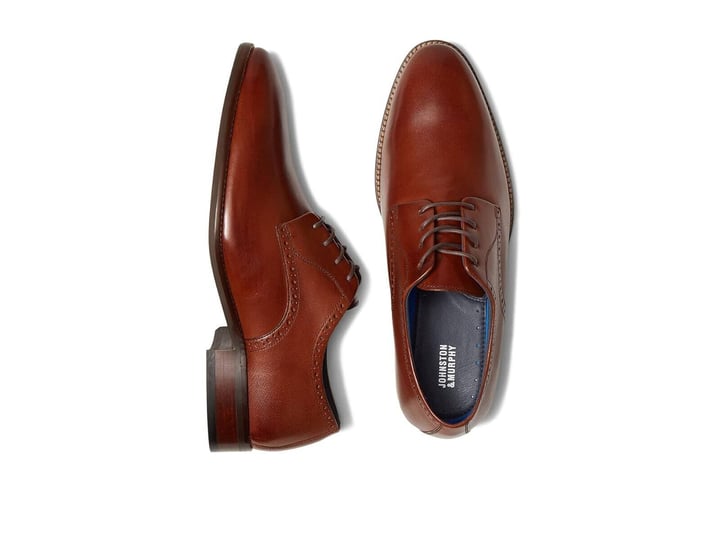 johnston-murphy-mens-stockton-plain-toe-dress-shoes-tan-size-8m-1
