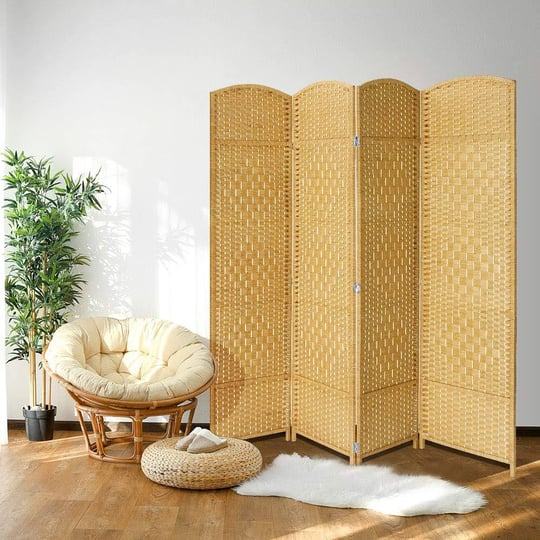 jostyle-6ft-tall-extra-wide-folding-privacy-screens-with-diamond-double-weave-room-dividers-and-free-1