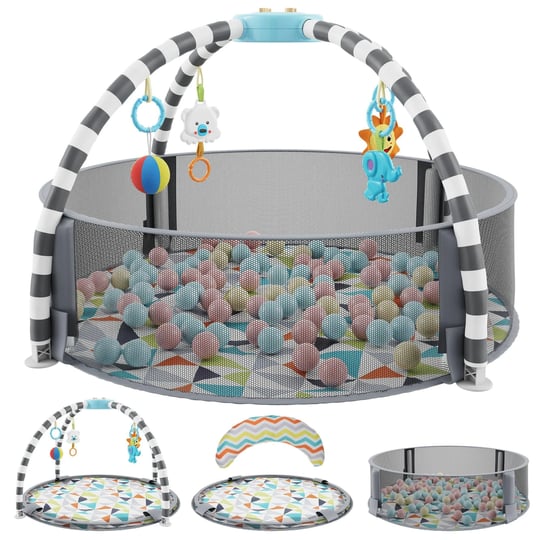 joy-lotus-5-in-1-newborn-activity-gym-and-ball-pit-baby-play-gym-with-6-toys-balls-tummy-pillow-tumm-1