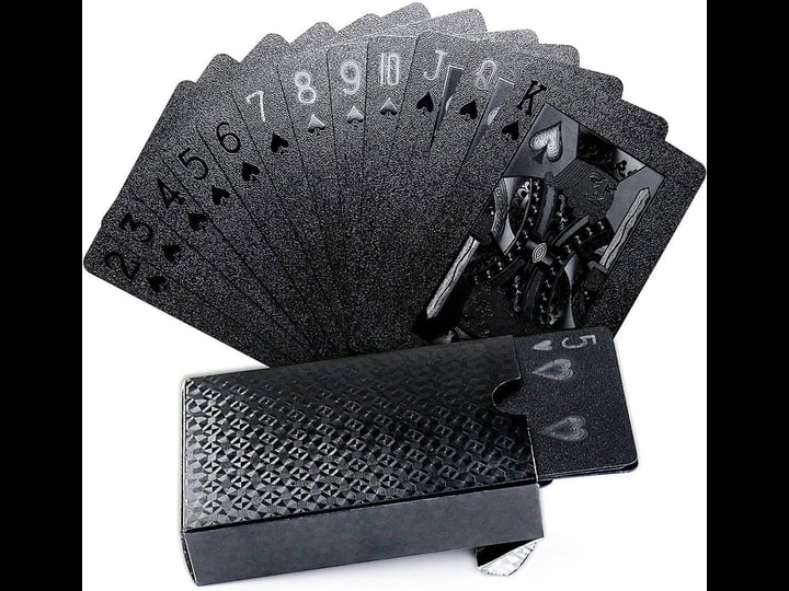 joyoldelf-cool-black-foil-poker-playing-cards-waterproof-deck-of-cards-with-gift-box-use-for-party-a-1