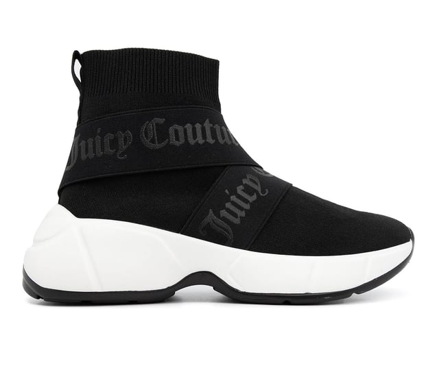 juicy-couture-womens-ariella-knit-sneakers-black-size-8m-1