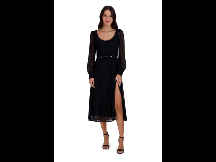 julia-jordan-lace-overlay-long-sleeve-midi-dress-black-1