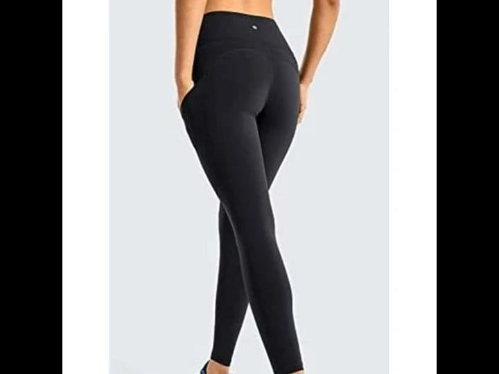 jungang-womens-naked-feeling-workout-leggings-25-inches-high-waisted-yoga-pants-with-side-pockets-at-1