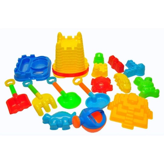 justforkids-beach-toys-for-kids-with-reusable-mesh-bag-castle-bucket-sand-mold-16-piece-1