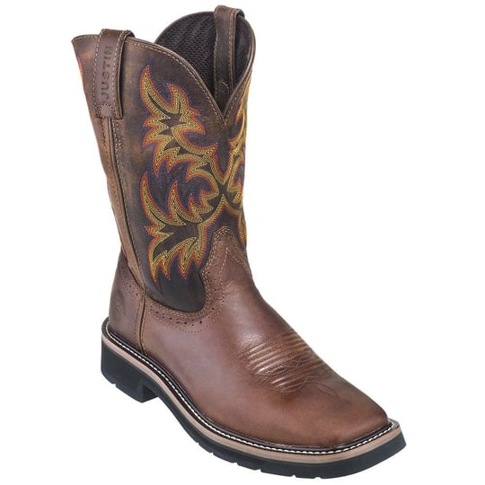 justin-mens-rugged-tan-cowhide-stampede-work-boots-1