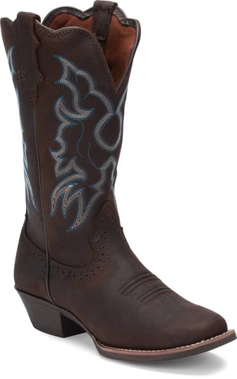 justin-womens-brandy-dark-brown-boots-l2730-1