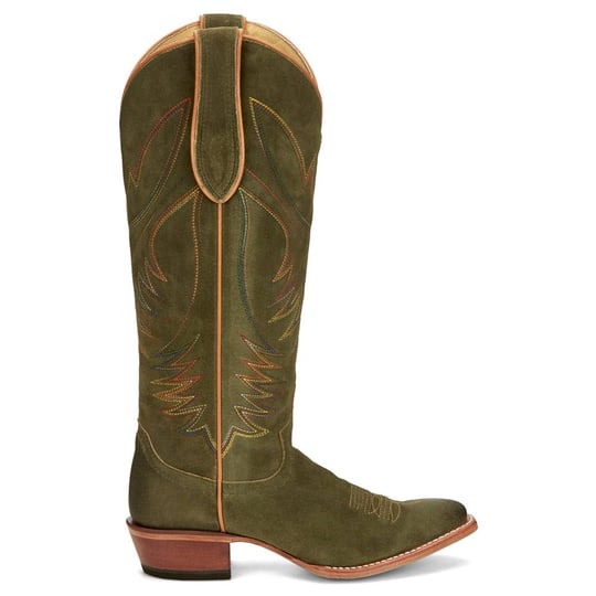 justin-womens-clara-round-toe-boots-10-b-olive-1