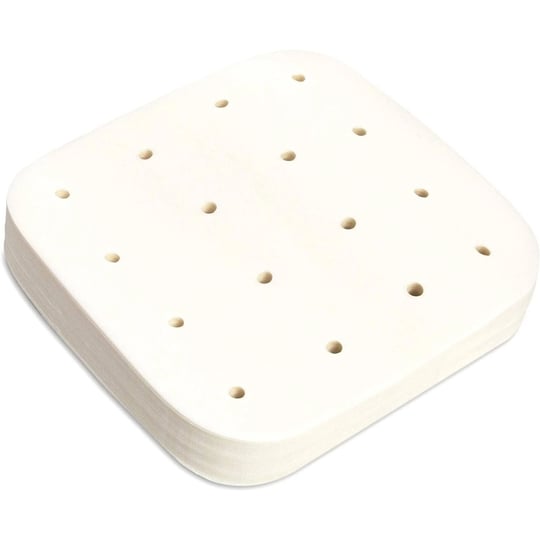 juvale-200-pack-square-air-fryer-sheet-liners-perforated-parchment-paper-white-8-5-1