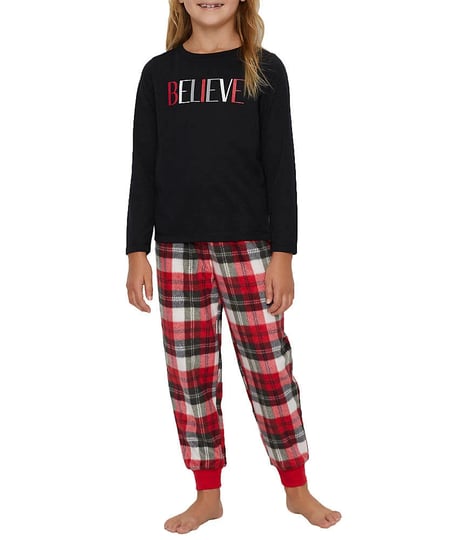karen-neuburger-kids-unisex-ski-patrol-fleece-pajama-set-size-medium-1