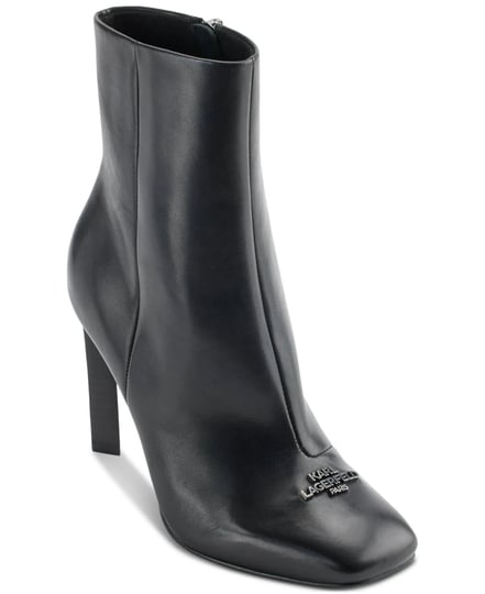 karl-lagerfeld-paris-vica-leather-booties-womens-7-5m-black-1