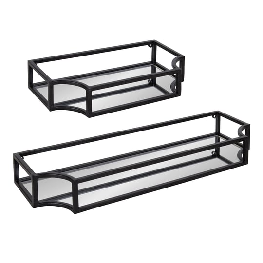 kate-and-laurel-ciel-scalloped-metal-floating-shelf-2-piece-black-1