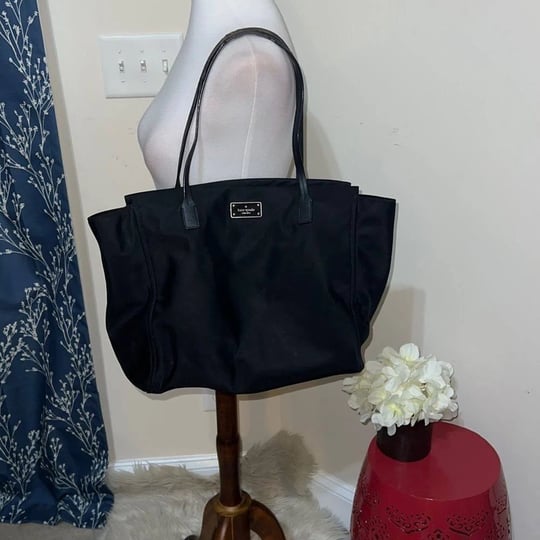 kate-spade-bags-kate-spade-nylon-zip-top-tote-bag-flaw-black-color-black-size-os-ctmaples2s-closet-1