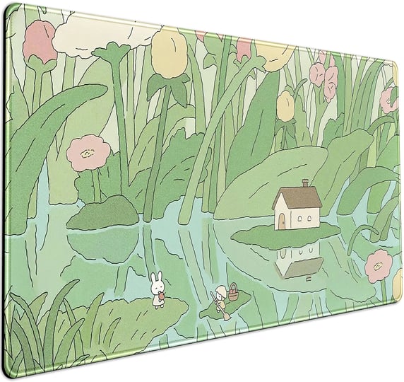 kawaii-green-desk-mat-cute-mouse-pad-japanese-flowers-and-plants-keyboard-mat-anime-aesthetics-large-1
