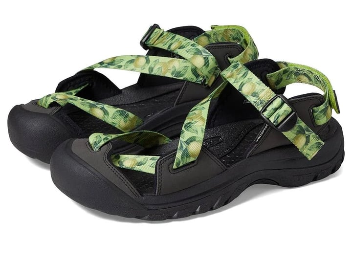 keen-zerraport-ii-womens-shoes-tarragon-black-5-b-medium-1