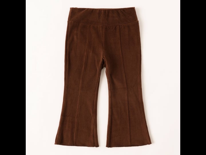 kidpik-girls-pull-on-rib-velour-flare-legging-chestnut-1