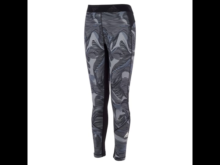 kids-adidas-allover-print-techfit-tights-black-medium-1