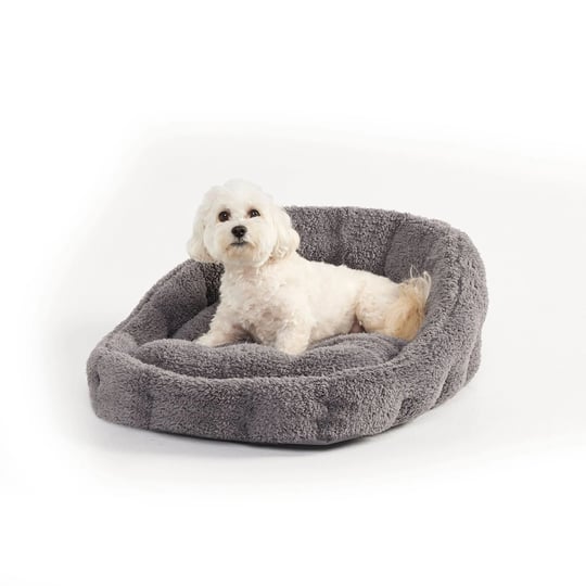 kindtail-dark-grey-sherpa-cuddler-bolster-lounger-pet-bed-26-l-x-22-w-x-12-h-medium-1