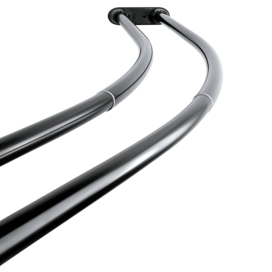 kingston-brass-ccd2170-stainless-steel-adjustable-double-curved-shower-rod-black-1