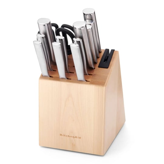 kitchenaid-gourmet-14-piece-forged-stainless-steel-block-set-with-built-in-knife-sharpener-cutlery-1