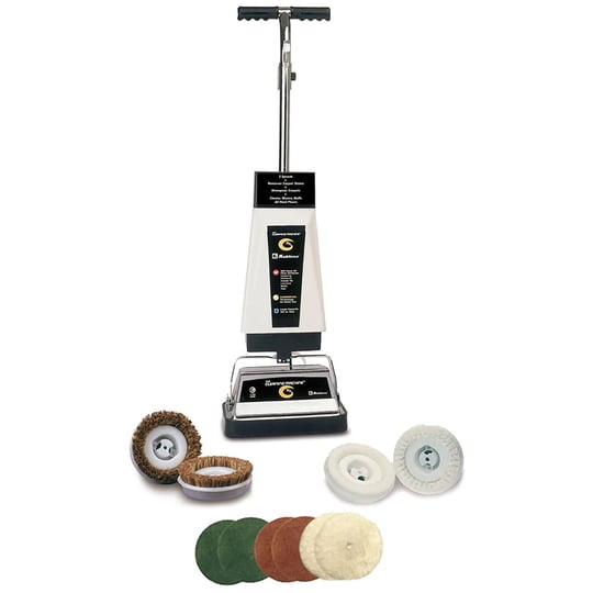 koblenz-carpet-shampooer-and-floor-polisher-with-pads-white-black-1