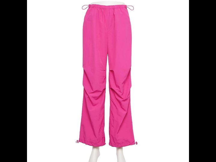 kohls-pants-jumpsuits-nwt-zoe-parachute-pants-color-pink-size-l-d-dewitts-closet-1