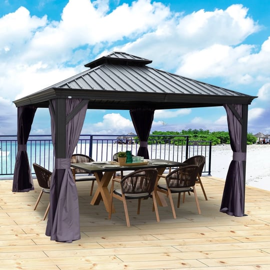 kozyard-alexander-12-x-12-hardtop-gazebo-aluminum-metal-gazebo-with-galvanized-steel-double-roof-can-1