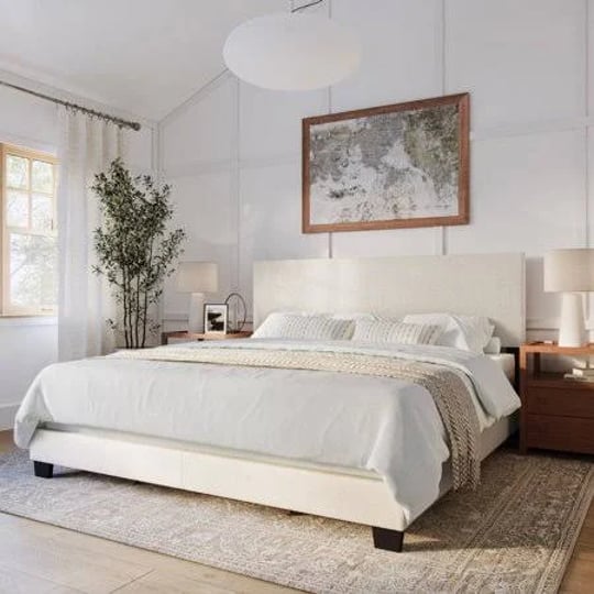 kris-alley-aura-off-white-boucle-fabric-upholstered-king-bed-frame-with-padded-headboard-beige-1