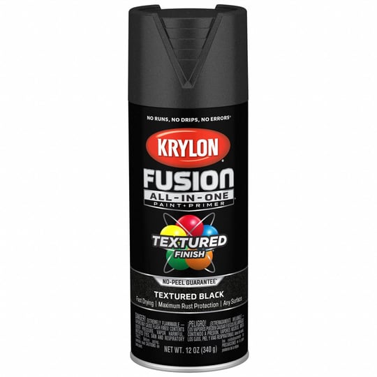 krylon-k02776007-fusion-all-in-one-spray-paint-primer-textured-black-12-oz-1